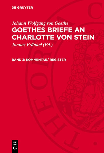 Cover image for Kommentar/ Register, isbn: 9783112780183