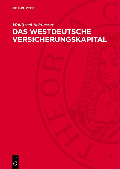 Cover image for Das Westdeutsche Versicherungskapital, isbn: 9783112780442