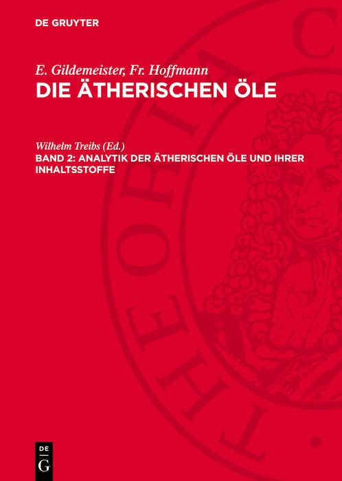 Cover image for Analytik der ätherischen Öle und ihrer Inhaltsstoffe, isbn: 9783112780602