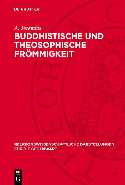 Cover image for Buddhistische und theosophische Frömmigkeit, isbn: 9783112780800