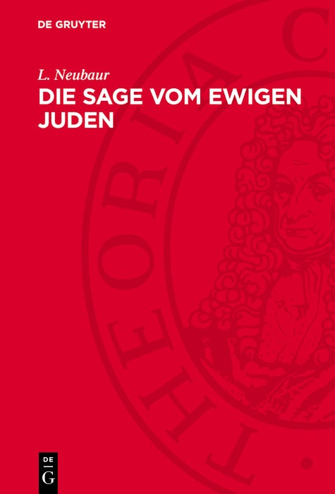 Cover image for Die Sage vom ewigen Juden, isbn: 9783112780961