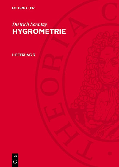 Cover image for Dietrich Sonntag: Hygrometrie. Lieferung 3, isbn: 9783112781586