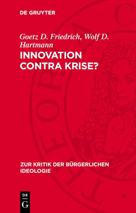 Cover image for Innovation contra Krise?, isbn: 9783112781821