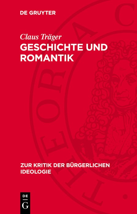 Cover image for Geschichte und Romantik, isbn: 9783112781906