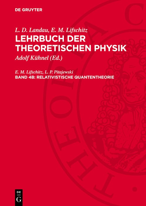 Cover image for Relativistische Quantentheorie, isbn: 9783112784280
