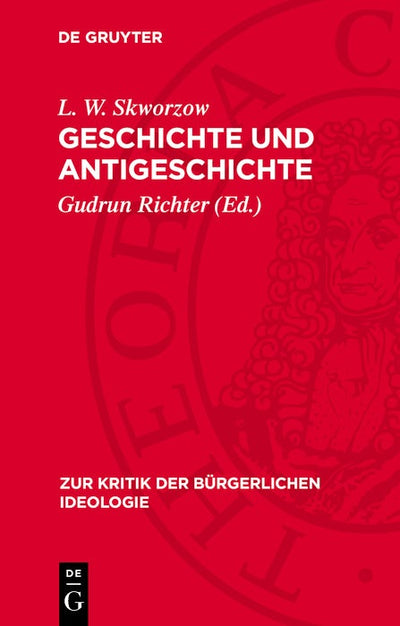 Cover image for Geschichte und Antigeschichte, isbn: 9783112784327