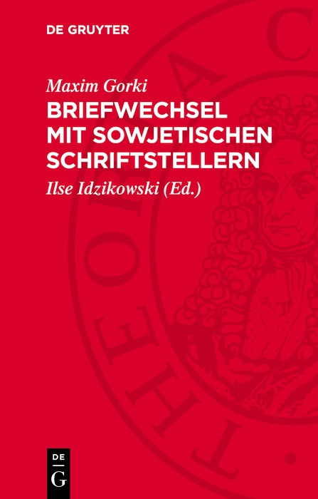 Cover image for Briefwechsel mit sowjetischen Schriftstellern, isbn: 9783112784969