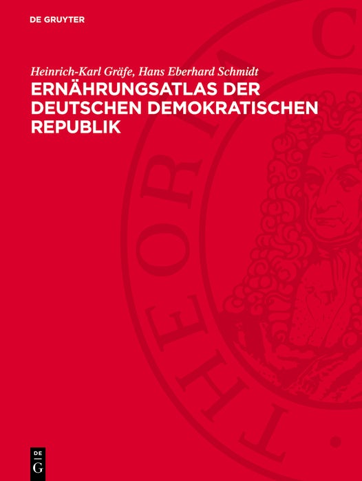 Cover image for Ernährungsatlas der Deutschen Demokratischen Republik, isbn: 9783112785201