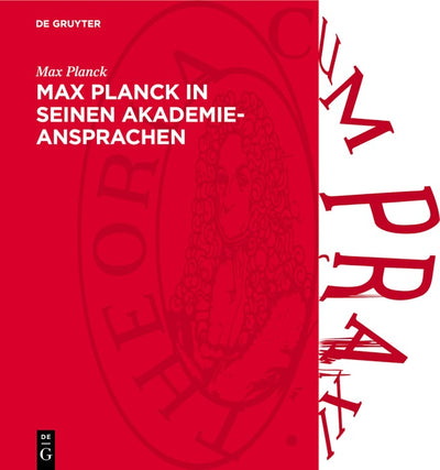 Cover image for Max Planck in seinen Akademie-Ansprachen, isbn: 9783112785546