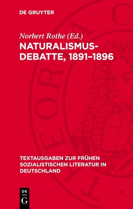 Cover image for Naturalismus-Debatte, 1891–1896, isbn: 9783112786161