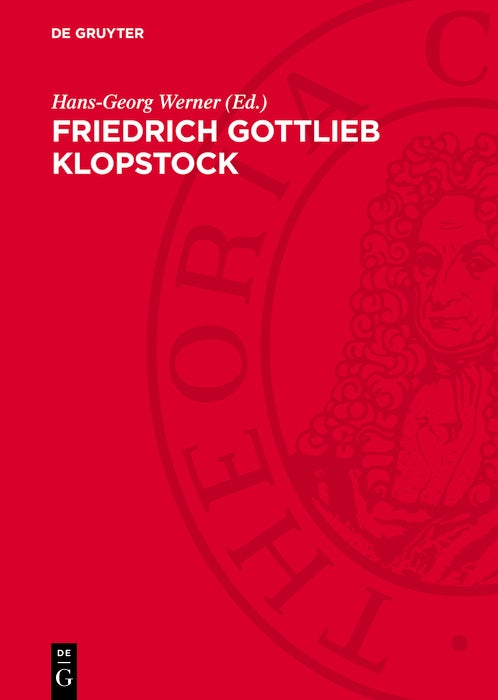 Cover image for Friedrich Gottlieb Klopstock, isbn: 9783112786307