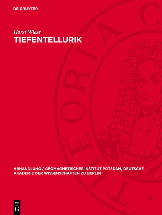 Cover image for Tiefentellurik, isbn: 9783112787748