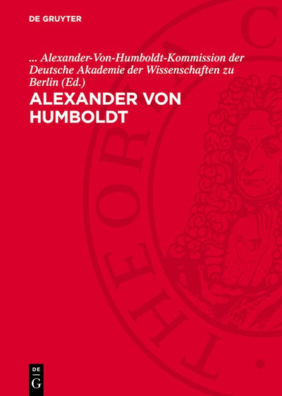 Cover image for Alexander von Humboldt, isbn: 9783112788042