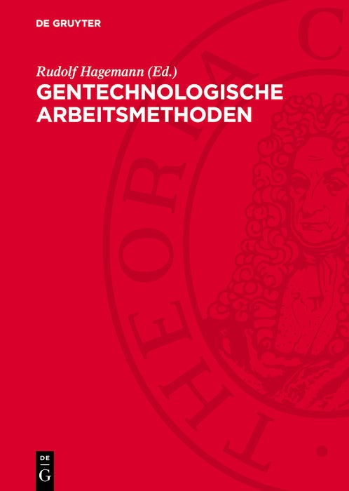 Cover image for Gentechnologische Arbeitsmethoden, isbn: 9783112788660
