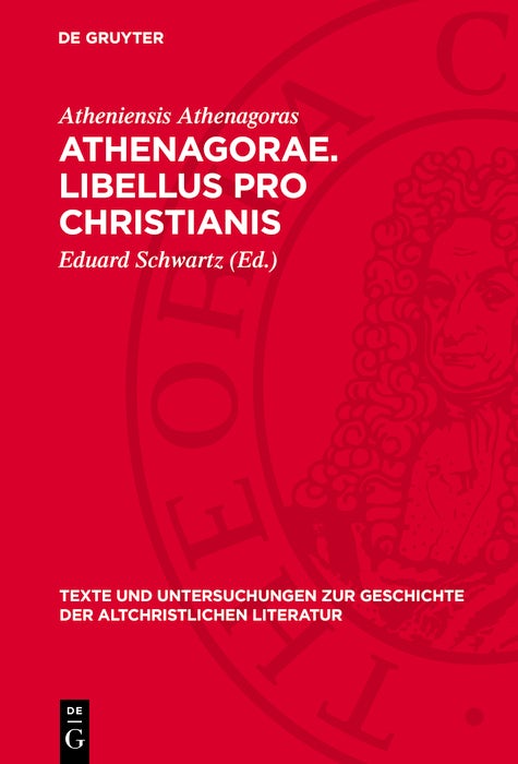 Cover image for Athenagorae. Libellus pro Christianis, isbn: 9783112789001