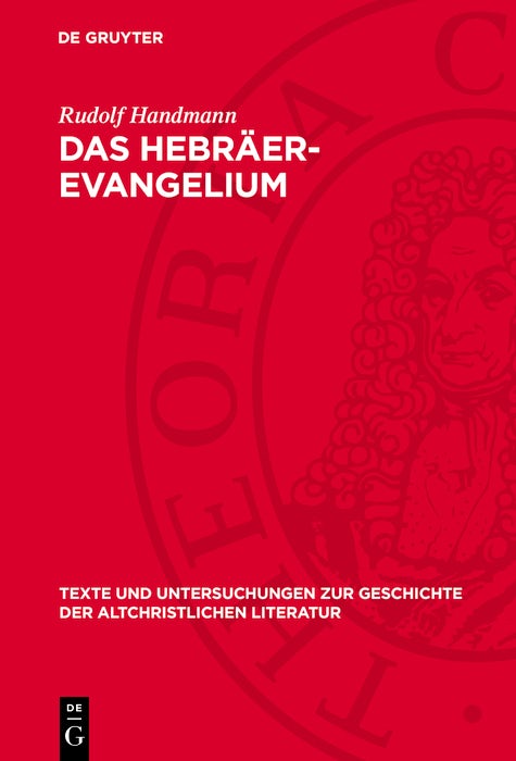 Cover image for Das Hebräer-Evangelium, isbn: 9783112789049