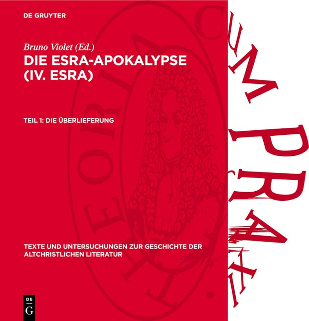 Cover image for Die Überlieferung, isbn: 9783112789148