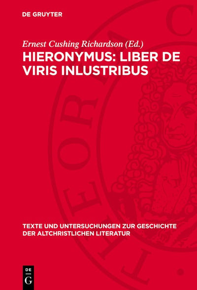 Cover image for Hieronymus: Liber de viris inlustribus, isbn: 9783112789421