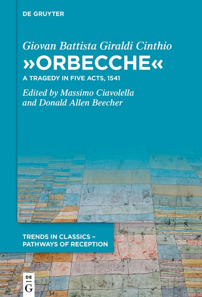Cover image for »Orbecche«, isbn: 9783119142762