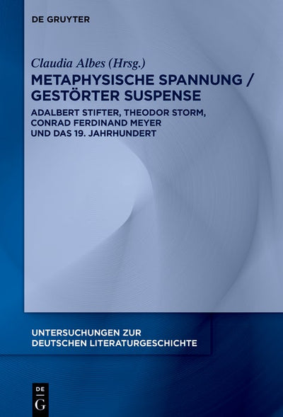 Cover image for Metaphysische Spannung / Gestörter Suspense, isbn: 9783119144032