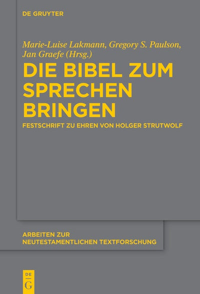 Cover image for Die Bibel zum Sprechen bringen, isbn: 9783119147996