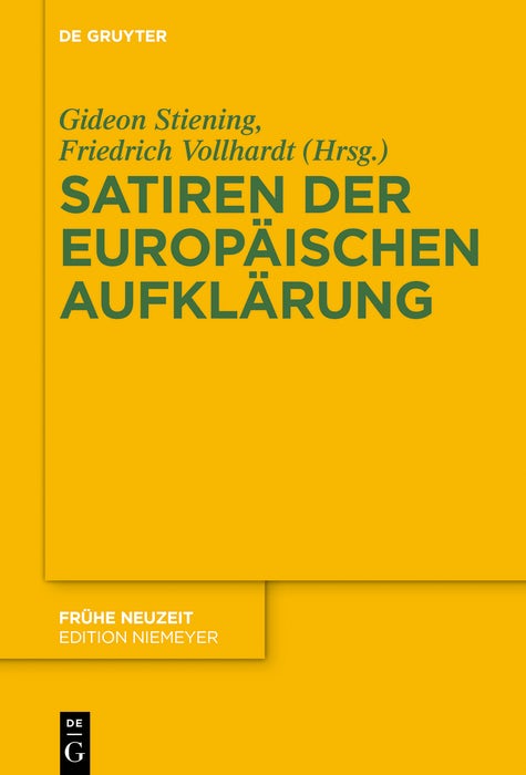 Cover image for Satiren der europäischen Aufklärung, isbn: 9783119148429