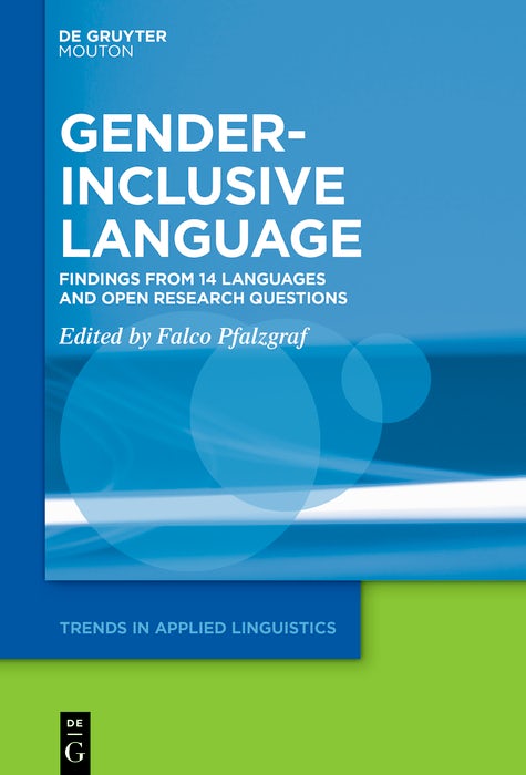 Cover image for Gender-Inclusive Language, isbn: 9783119149211