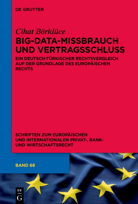 Cover image for Big-Data-Missbrauch und Vertragsschluss, isbn: 9783119149488