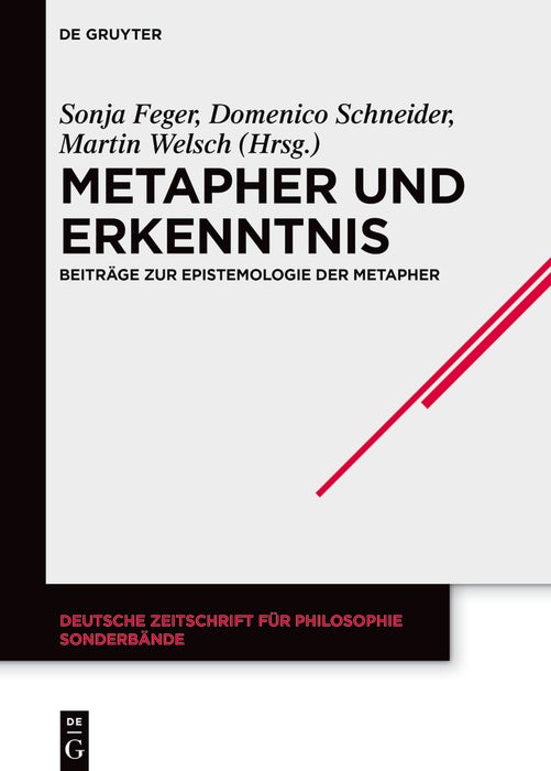 Cover image for Metapher und Erkenntnis, isbn: 9783119149723