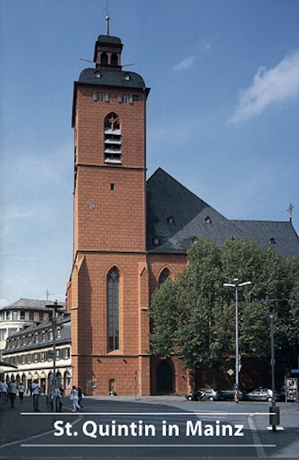 Book cover image for St. Quintin in Mainz ISBN: 9783422020405