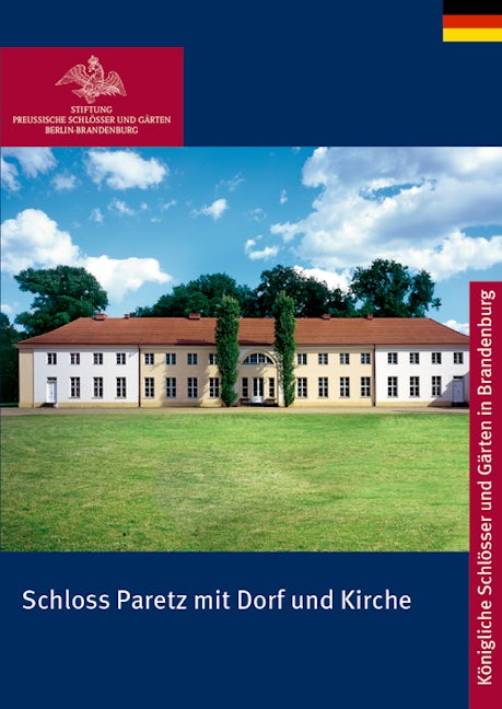 Book cover image for Schloss Paretz mit Dorf und Kirche ISBN: 9783422040427