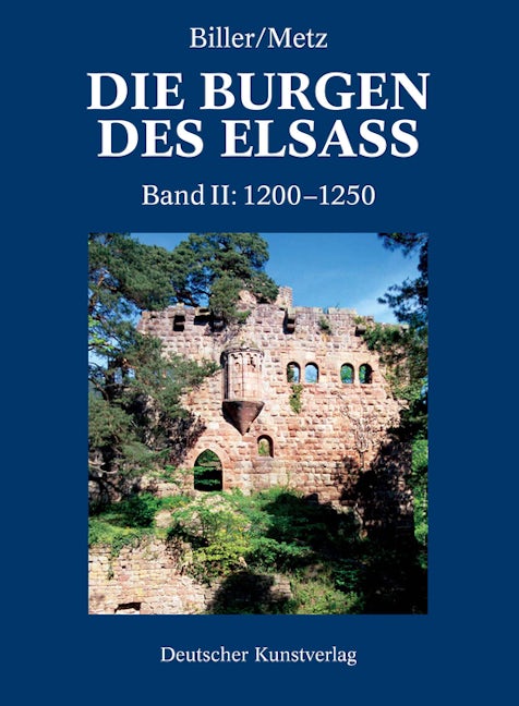 Book cover image for Der spätromanische Burgenbau im Elsass (1200-1250) ISBN: 9783422066359