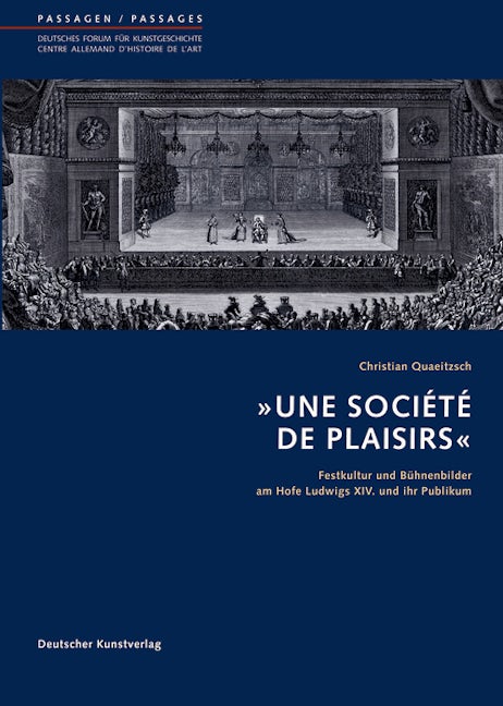 Book cover image for 'Une Société de Plaisirs' ISBN: 9783422069190