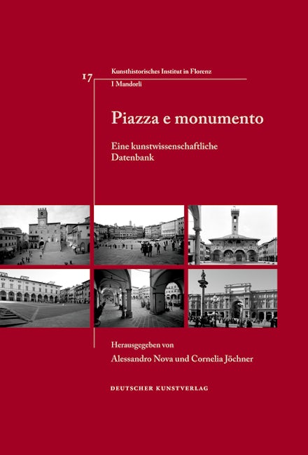 Book cover image for Piazza e monumento ISBN: 9783422071155
