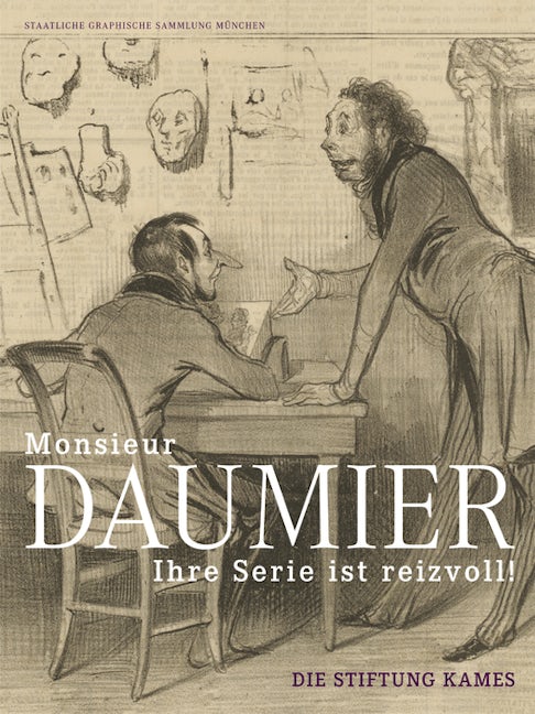 Book cover image for 'Monsieur Daumier, ihre Serie ist reizvoll!' ISBN: 9783422071759