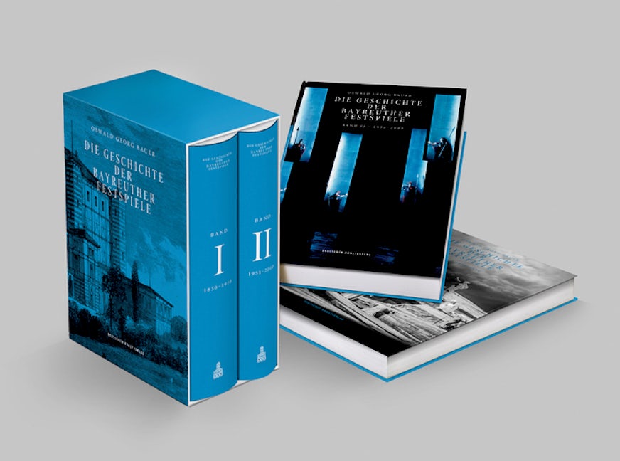 Book cover image for Die Geschichte der Bayreuther Festspiele ISBN: 9783422073432