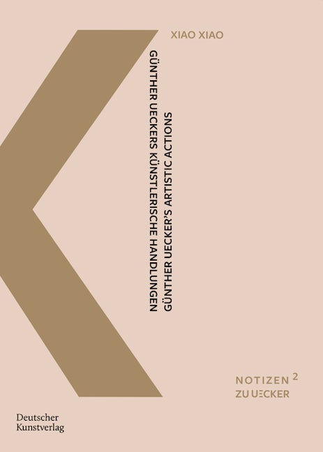 Book cover image for Günther Ueckers künstlerische Handlungen ISBN: 9783422801332