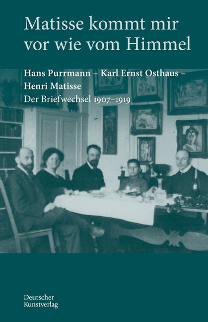 Book cover image for „Matisse kommt mir vor wie vom Himmel“ ISBN: 9783422802124