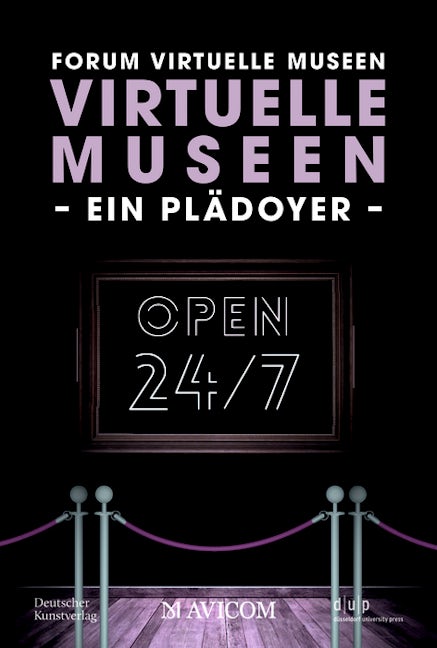 Book cover image for Virtuelle Museen – Ein Plädoyer ISBN: 9783422802322