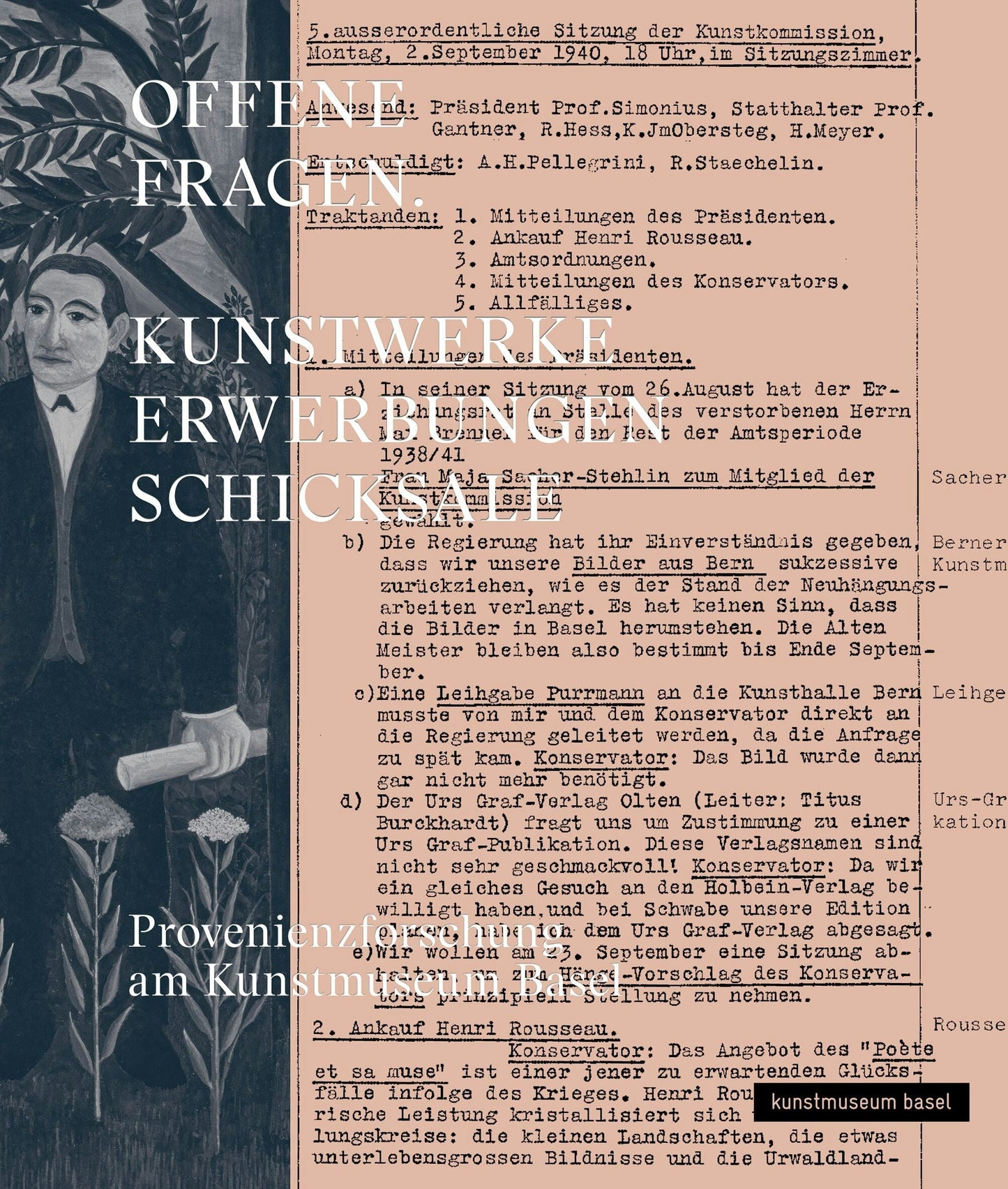 Book cover image for OFFENE FRAGEN. Kunstwerke – Erwerbungen – Schicksale ISBN: 9783422802773