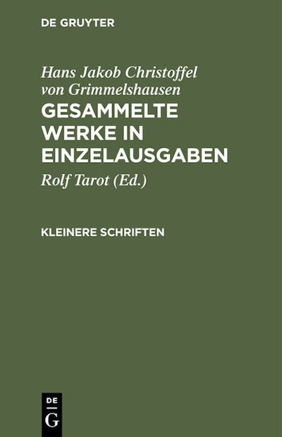Kleinere Schriften