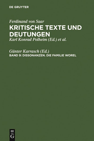 Dissonanzen. Die Familie Worel