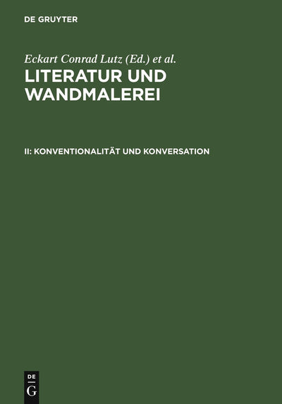 Cover image for Konventionalität und Konversation, isbn: 9783484108363