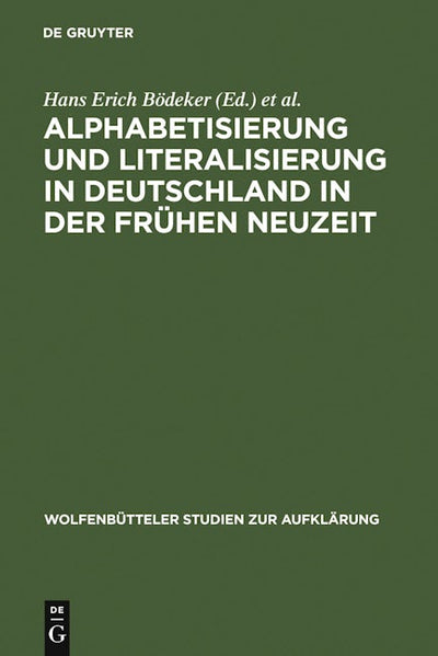 Alphabetisierung und Literalisierung in Deutschland in der Frühen Neuzeit