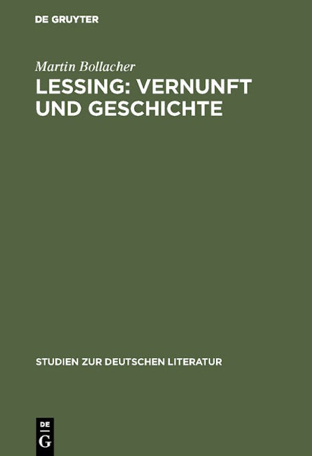 Lessing: Vernunft und Geschichte