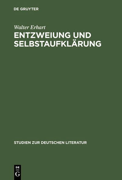 Entzweiung und Selbstaufklärung