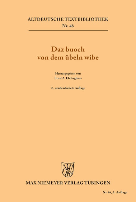 Daz buoch von dem übeln wîbe