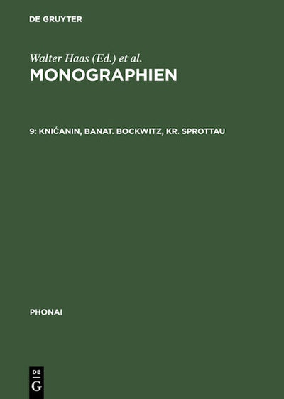 Knićanin, Banat. Bockwitz, Kr. Sprottau