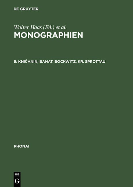 Knićanin, Banat. Bockwitz, Kr. Sprottau