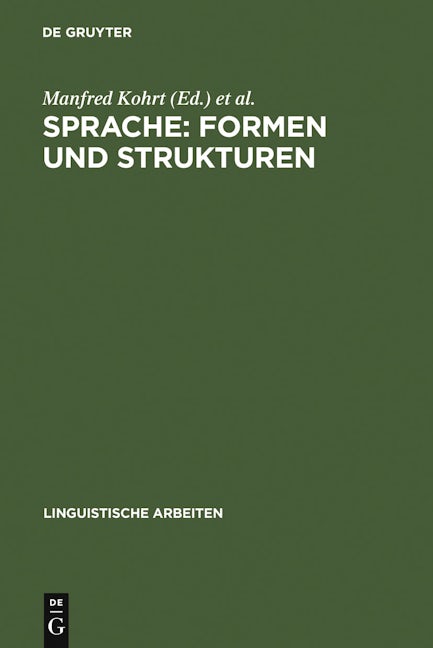 Sprache: Formen und Strukturen
